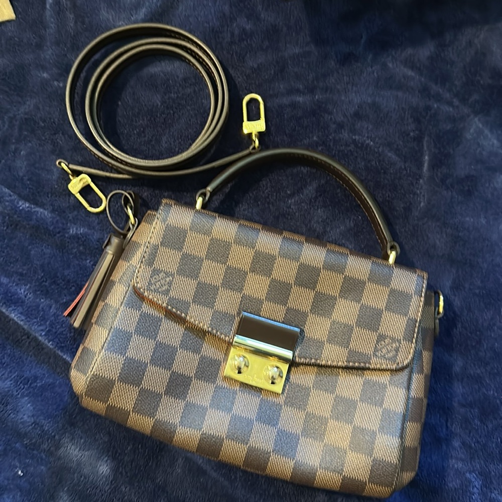 Louis Vuitton Damier Ebene Crossette
